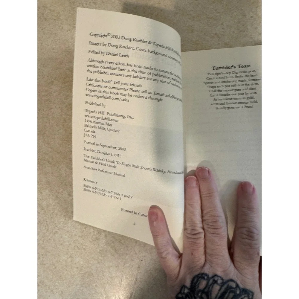 Topeda Hill Publishing tumbler guide